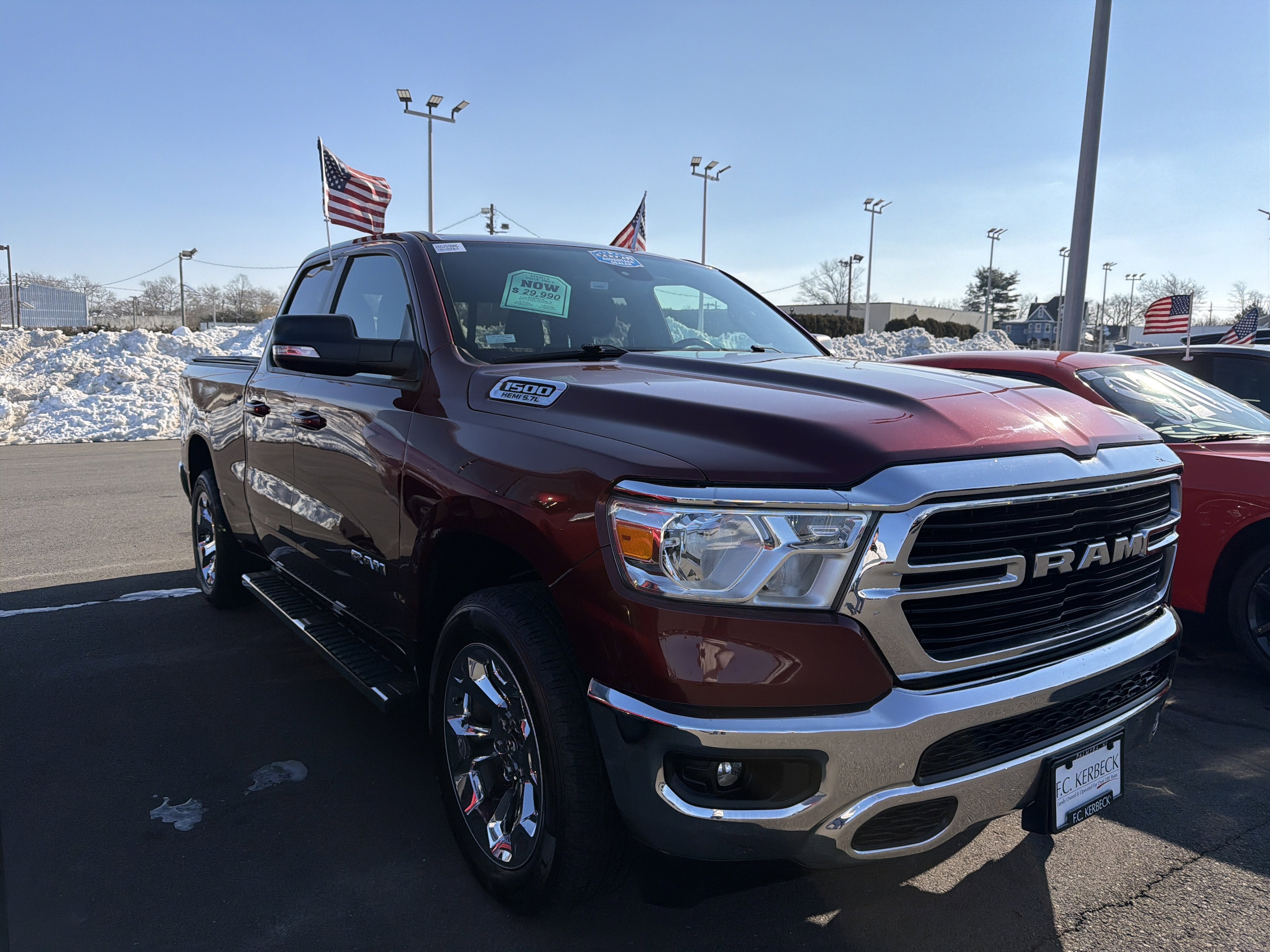 2021 RAM 1500 Big Horn Quad Cab 4x4 6'4" Box