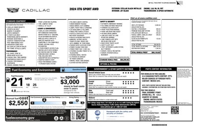 2024 Cadillac XT6 Sport