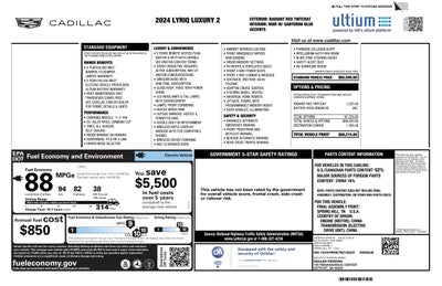 2024 Cadillac LYRIQ Luxury 2