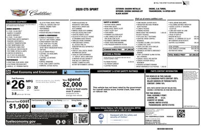 2020 Cadillac CT5 Sport