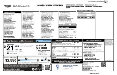 2024 Cadillac XT5 FWD Premium Luxury