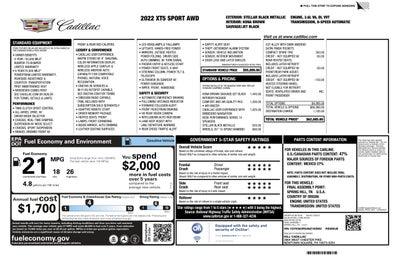 2022 Cadillac XT5 AWD Sport