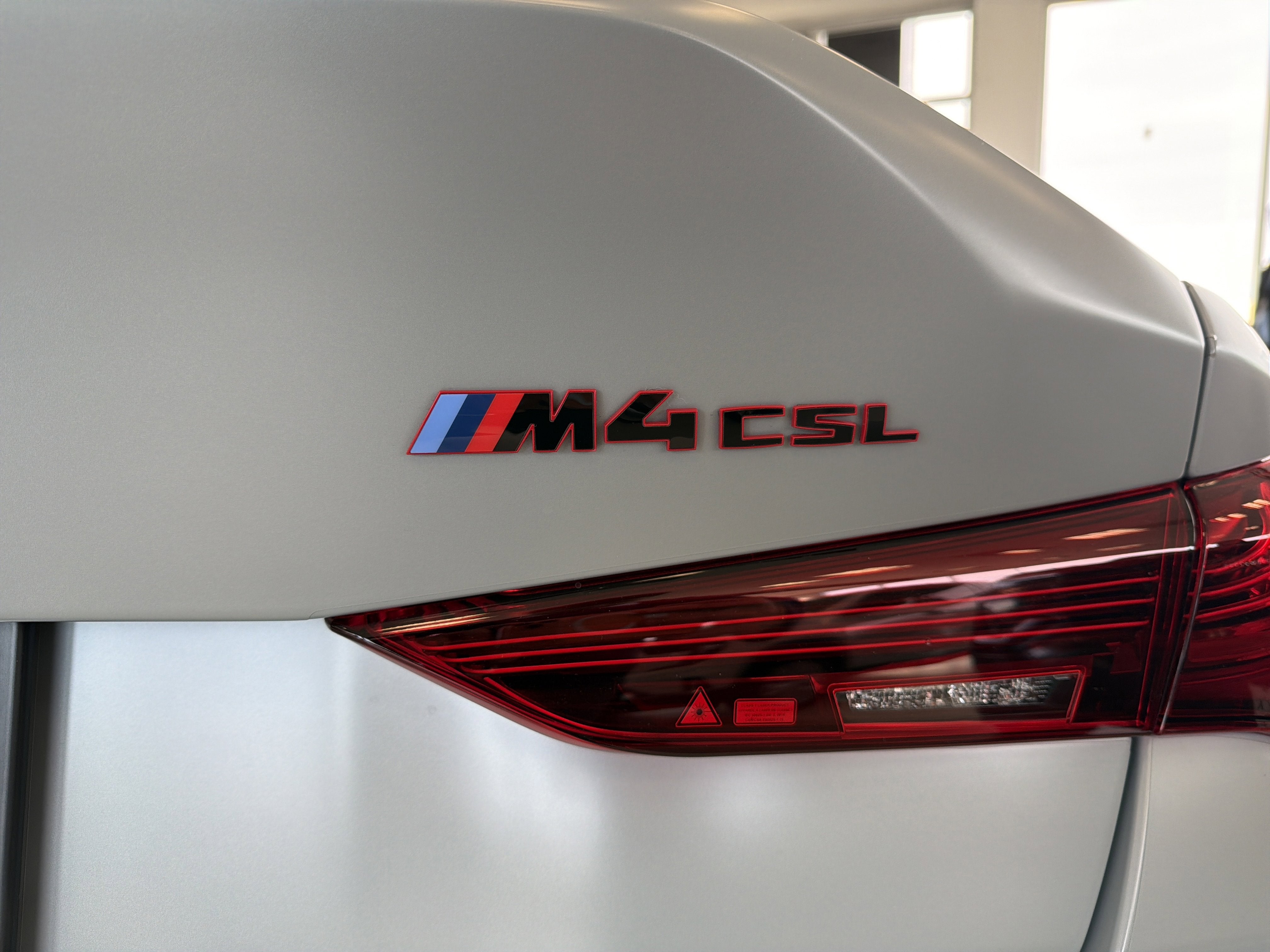 2023 BMW M4 CSL